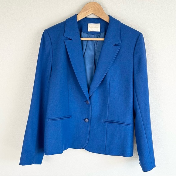 Pendleton Vintage Woman’s Wool Blazer Jacket Size 10 EUC Office - Picture 1 of 5